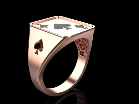 Card ring model 796 3D Print Model
