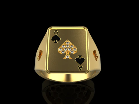 Card ring model 795 3D Print Model