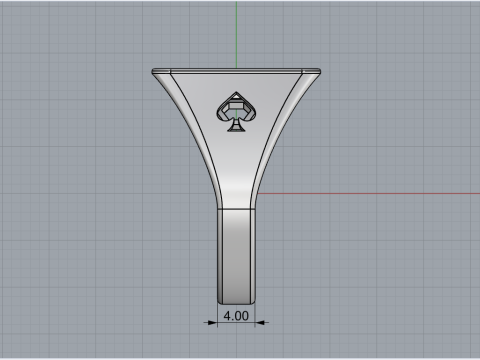 Card ring model 795 3D Print Model