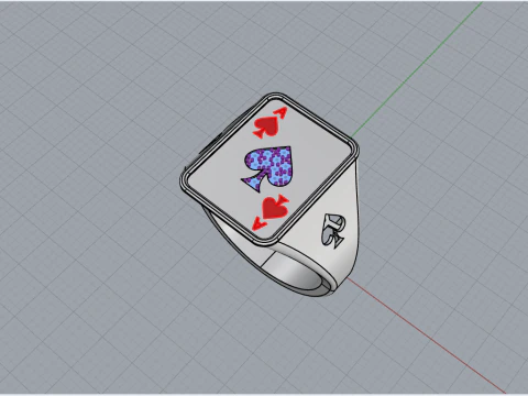 Card ring model 795 3D Print Model