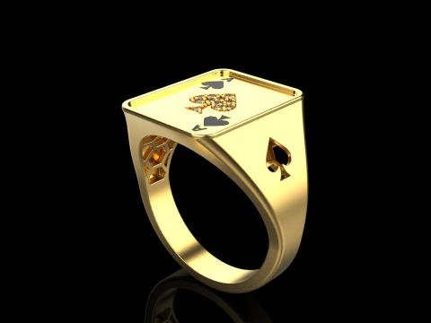 Card ring model 795 3D Print Model