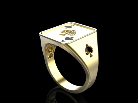 Card ring model 795 3D Print Model