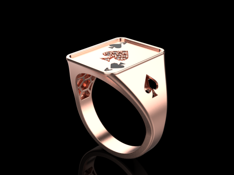 Card ring model 795 3D Print Model
