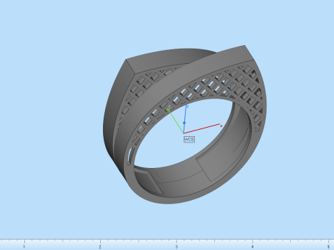 リングモデル 794 3Dプリントモデル