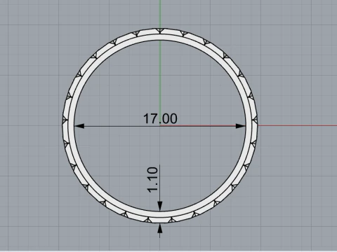 Ring model 793 3D Print Model
