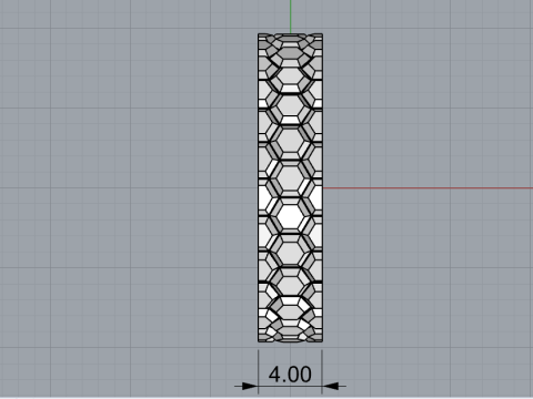Anello modello 793 Modello di stampa 3D