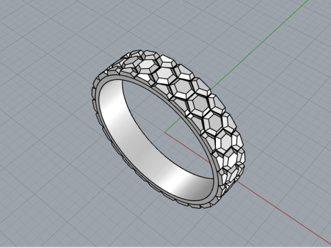 Anello modello 793 Modello di stampa 3D