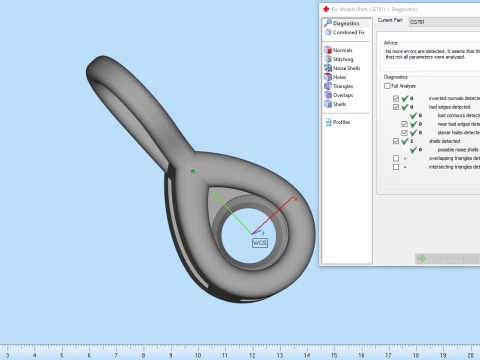 Pear shape pendant model 791 3D Print Model
