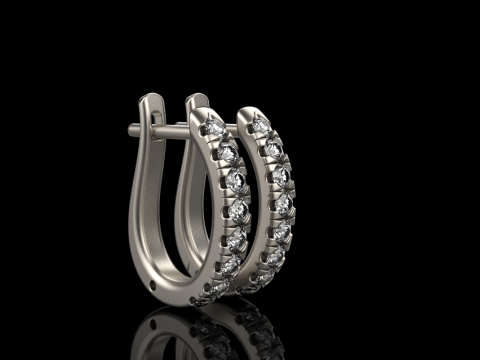 Earring model 786 3D Print Model