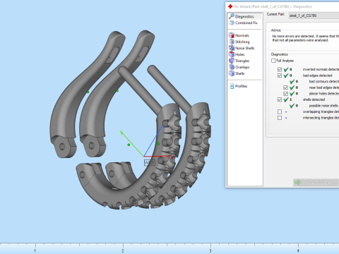 Earring model 786 3D Print Model