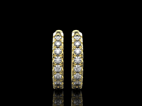 Earring model 786 3D Print Model