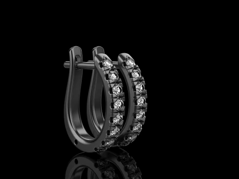 Earring model 786 3D Print Model