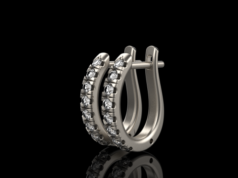 Earring model 786 3D Print Model