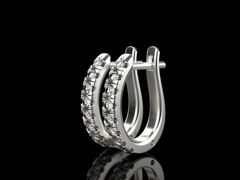 Earring model 786 3D Print Model