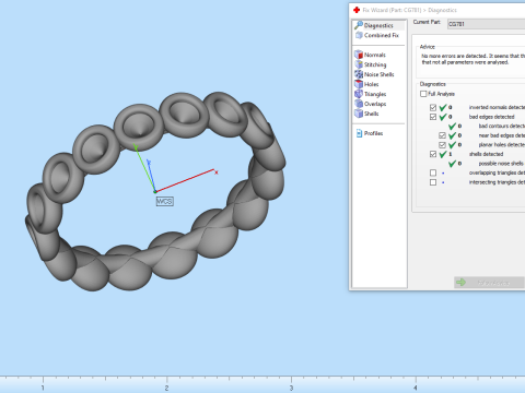 Alian&ccedil;a de casamento da eternidade modelo 781 Modelo de Impressão 3D