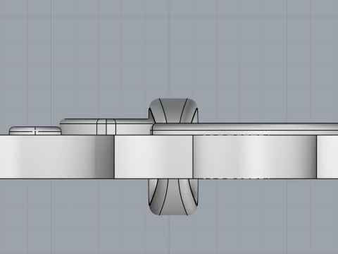 Elephant pendant model 780 3D Print Model