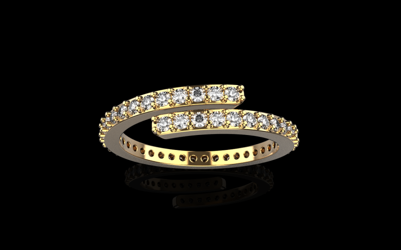 Wedding ring model 779 3D Print Model .c4d .max .obj .3ds .fbx .stl .blend 