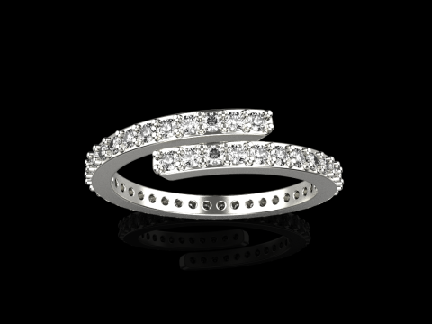 Wedding ring model 779 3D Print Model