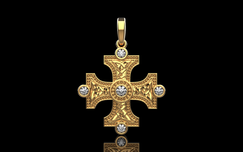 Cross model 778 3D Print Model .c4d .max .obj .3ds .fbx .stl .blend 