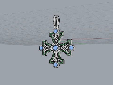Cross model 778 3D Print Model