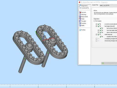 Oval earring model 776 3D Print Model