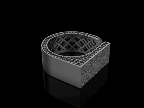 Texture ring model 775 3D Print Model