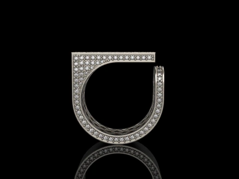 Texture ring model 775 3D Print Model