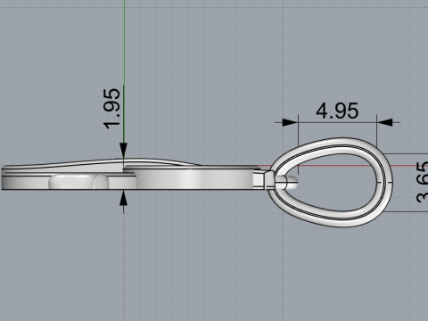 Ornament letter B model 773 3D Print Model