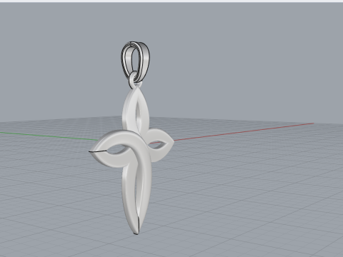 Cross model 772 3D Print Model