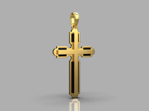 Signet cross ring model 770 3D Print Model