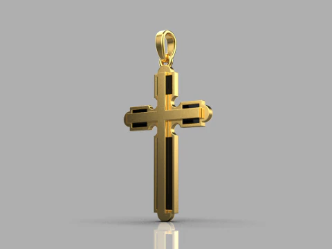 Signet cross ring model 770 3D Print Model