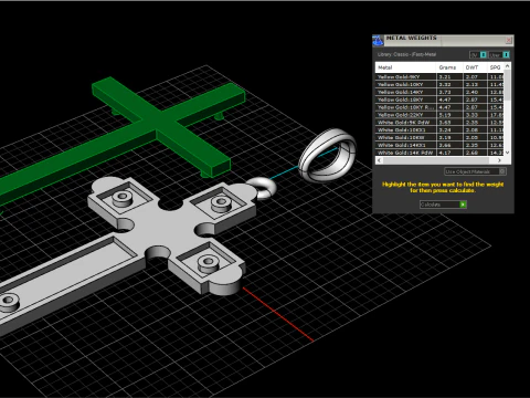 Signet cross ring model 770 3D Print Model