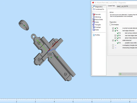 Signet cross ring model 770 3D Print Model
