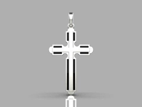 Signet cross ring model 770 3D Print Model