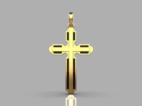 Signet cross ring model 770 3D Print Model