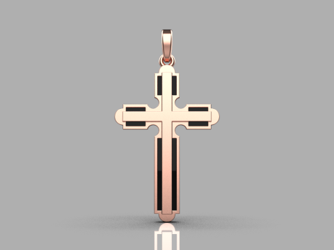 Signet cross ring model 770 3D Print Model