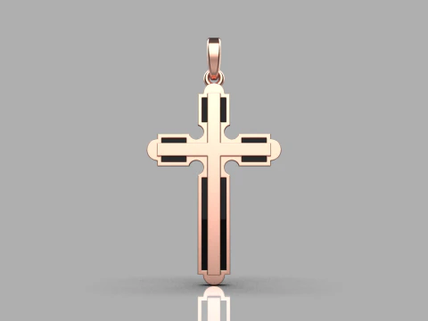 Signet cross ring model 770 3D Print Model