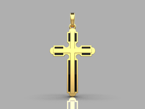 Signet cross ring model 770 3D Print Model