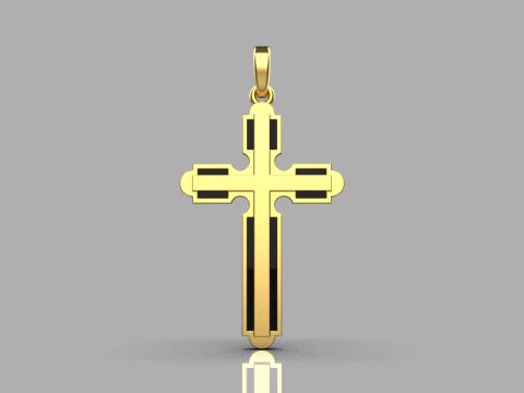 Signet cross ring model 770 3D Print Model