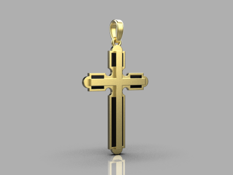 Signet cross ring model 770 3D Print Model