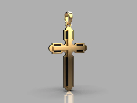 Signet cross ring model 770 3D Print Model