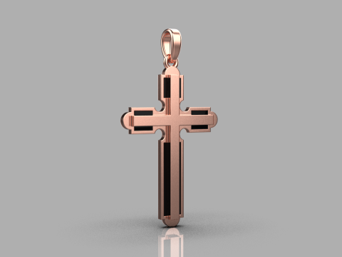 Signet cross ring model 770 3D Print Model