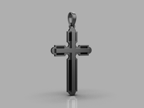 Signet cross ring model 770 3D Print Model