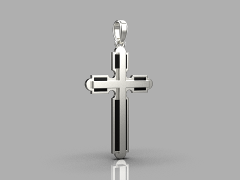 Signet cross ring model 770 3D Print Model