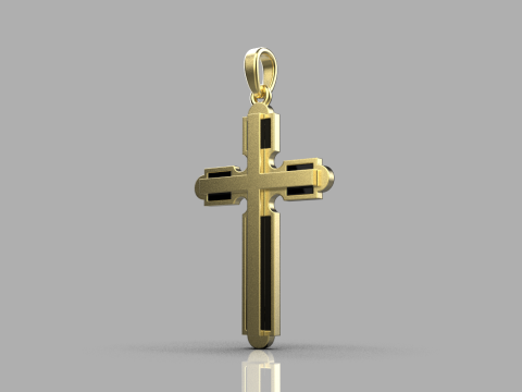 Signet cross ring model 770 3D Print Model