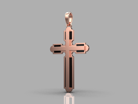 Signet cross ring model 770 3D Print Model