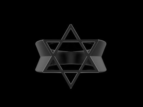 Star ring model 700 3D Print Model