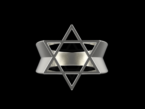 Star ring model 700 3D Print Model