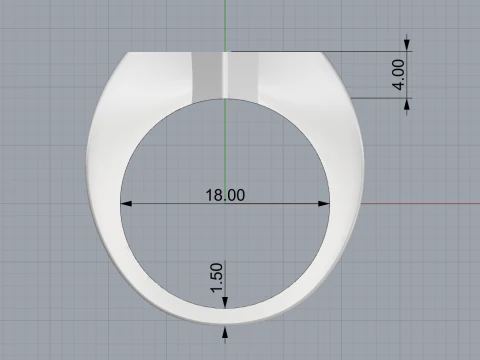 Star ring model 700 3D Print Model