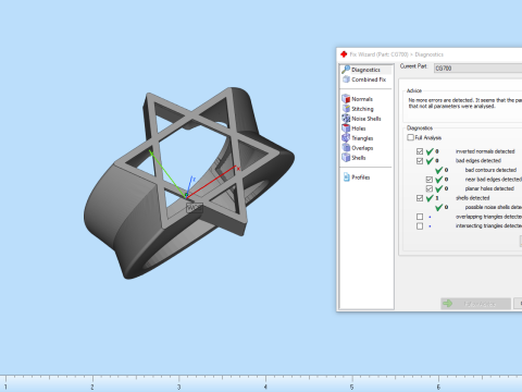 Star ring model 700 3D Print Model